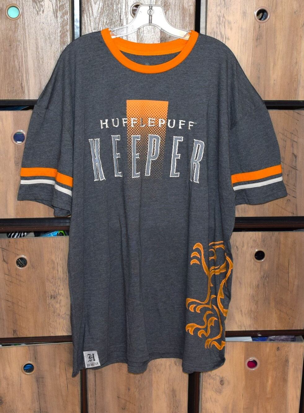 Universal Studios Wizarding World Hufflepuff Keeper Harry Potter Shirt Size 2XL